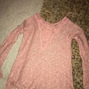 Pink sweater